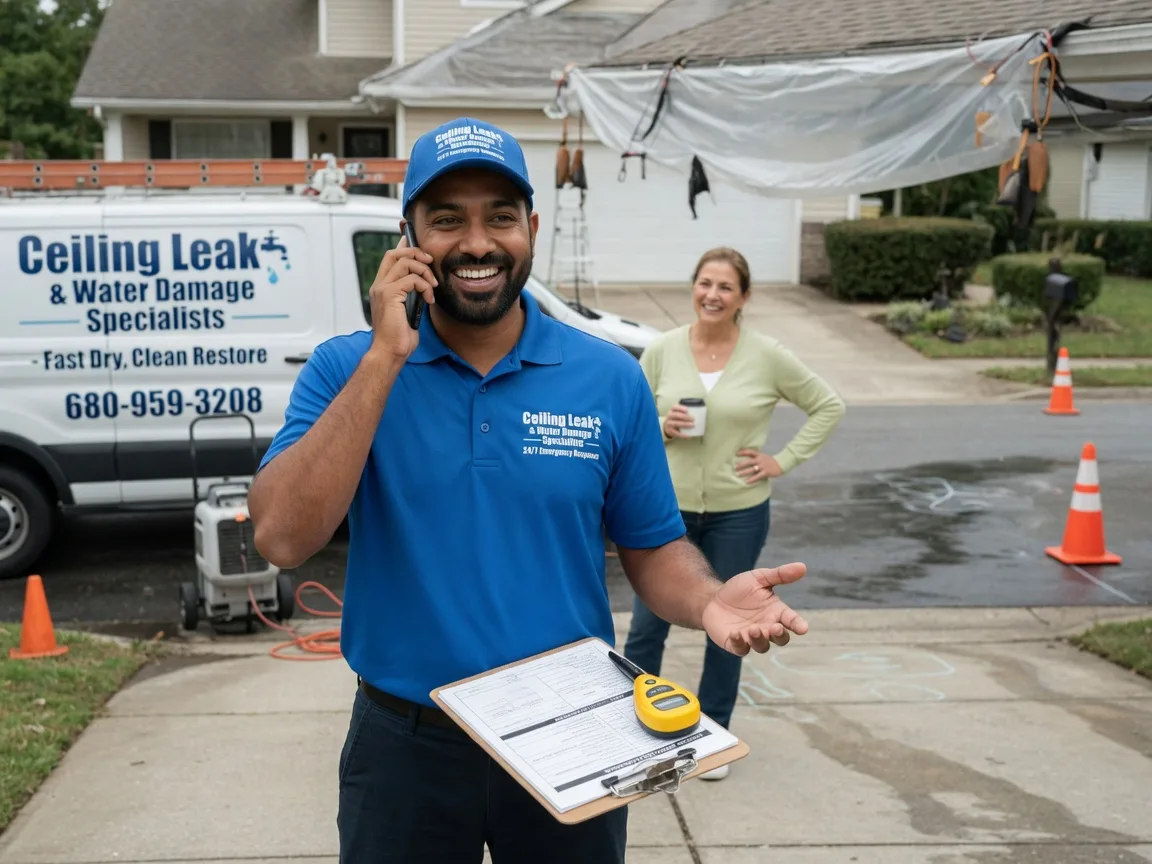 Ceiling Leak Cleanup Kinzers, PA FAQs